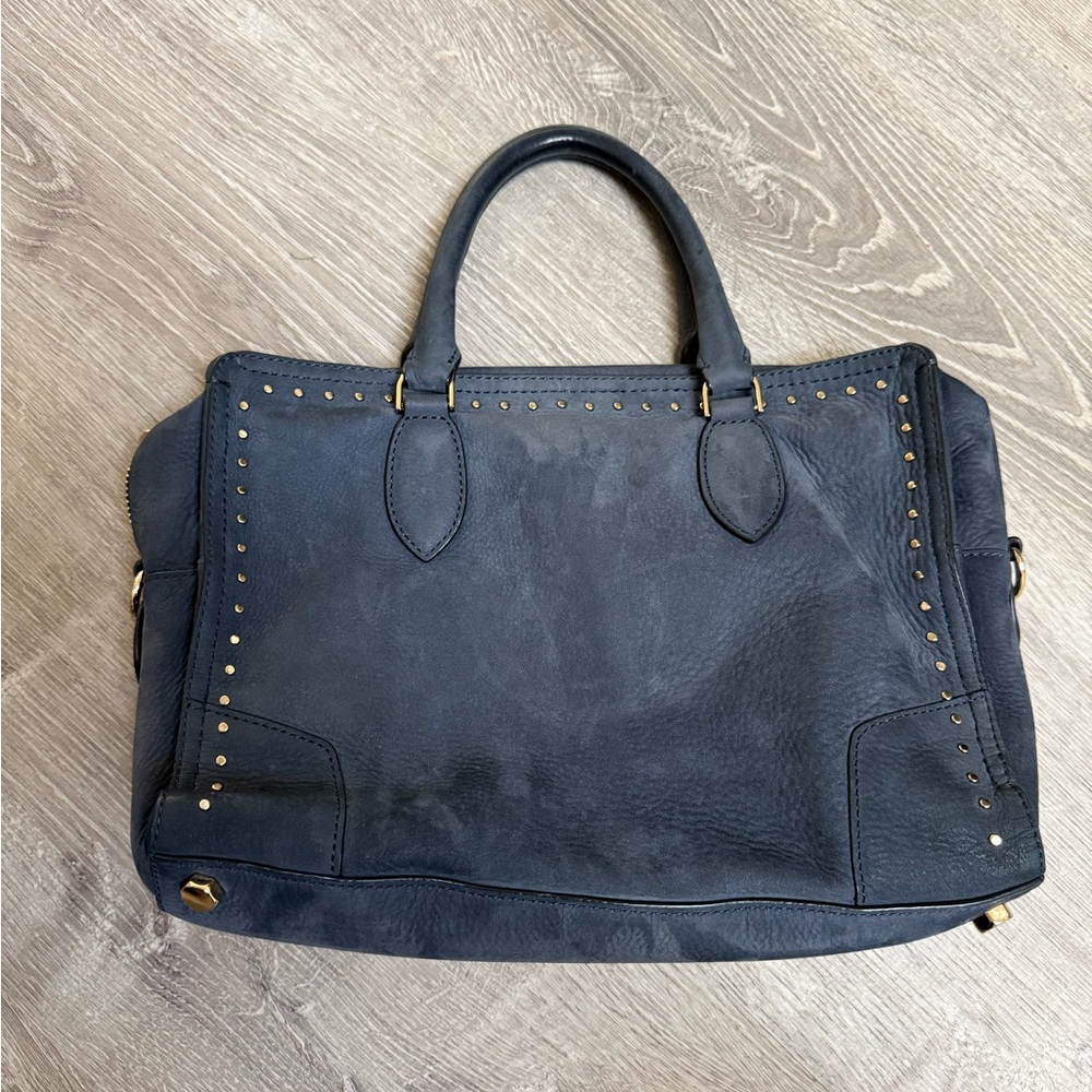 Rebecca Minkoff Navy Blue Studded Purse
